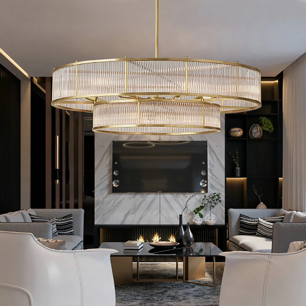 Luxury Glass Crystal Chandelier