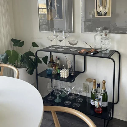 NordicLuxe | Modern Iron Bookshelf